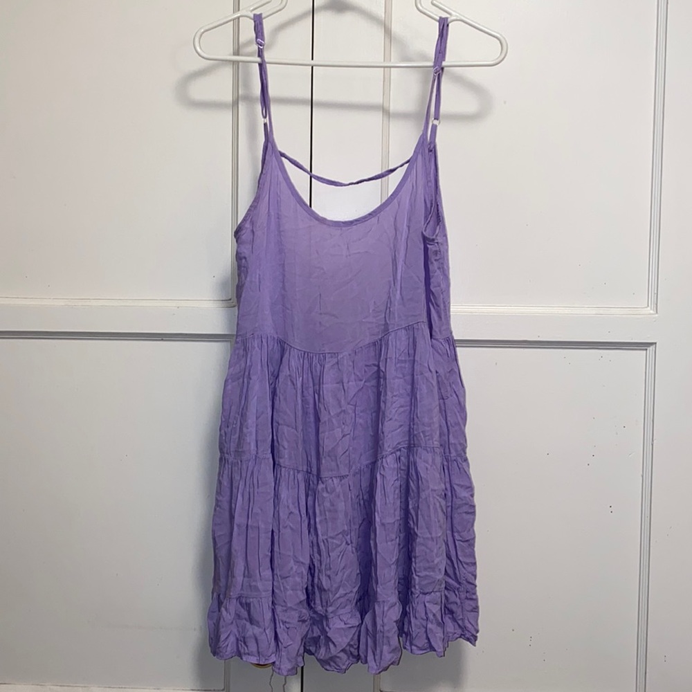 Lavender Medium Spaghetti Strap Dress